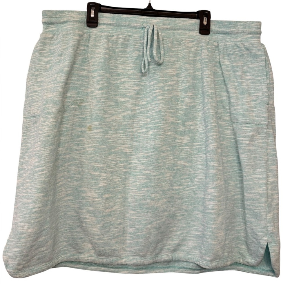 T by Talbots Loop Terry Beach Skirt 3X